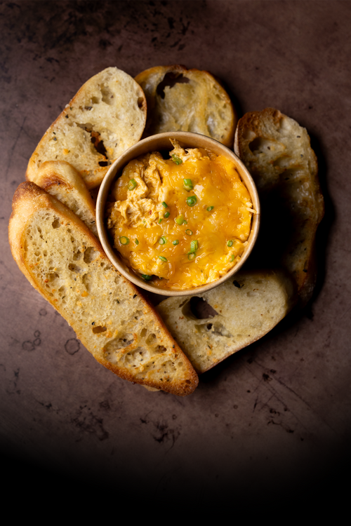 NOT YOUR MOMS BUFFALO CHICKEN DIP