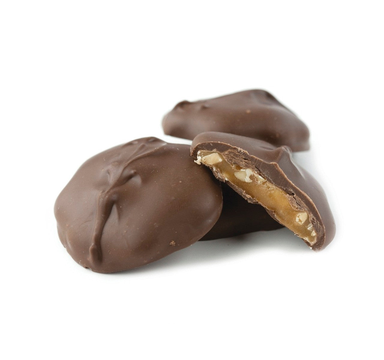 Milk Chocolate Cashew Caramel Patties, Sugar Free