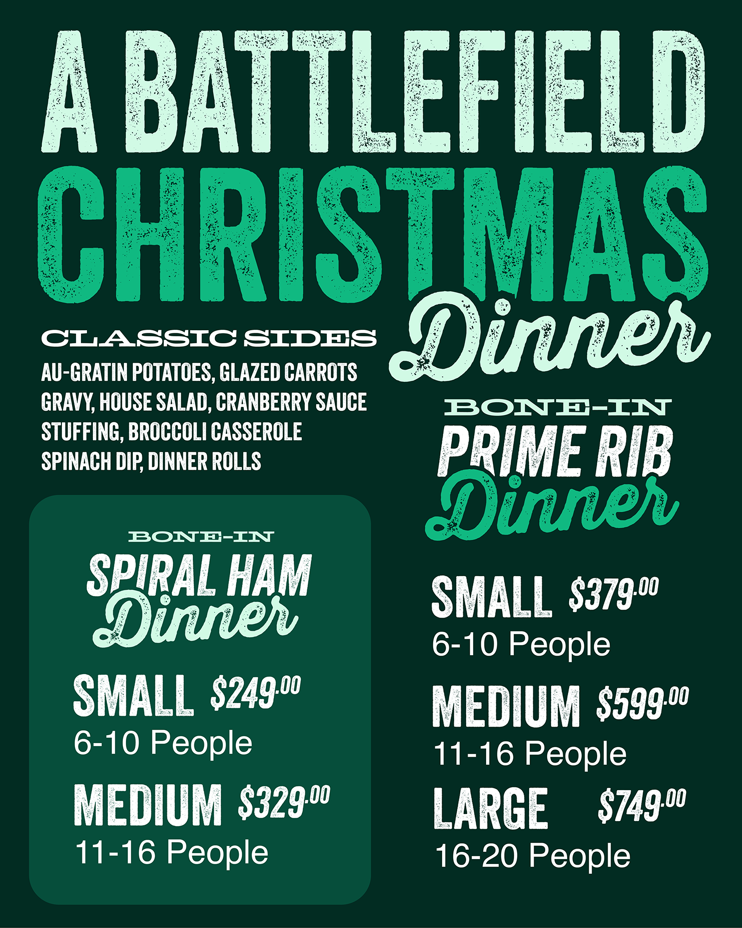 A Battlefield Christmas Dinner