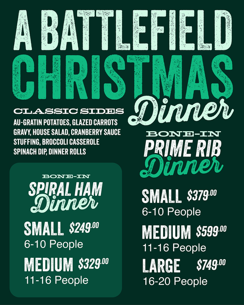 A Battlefield Christmas Dinner