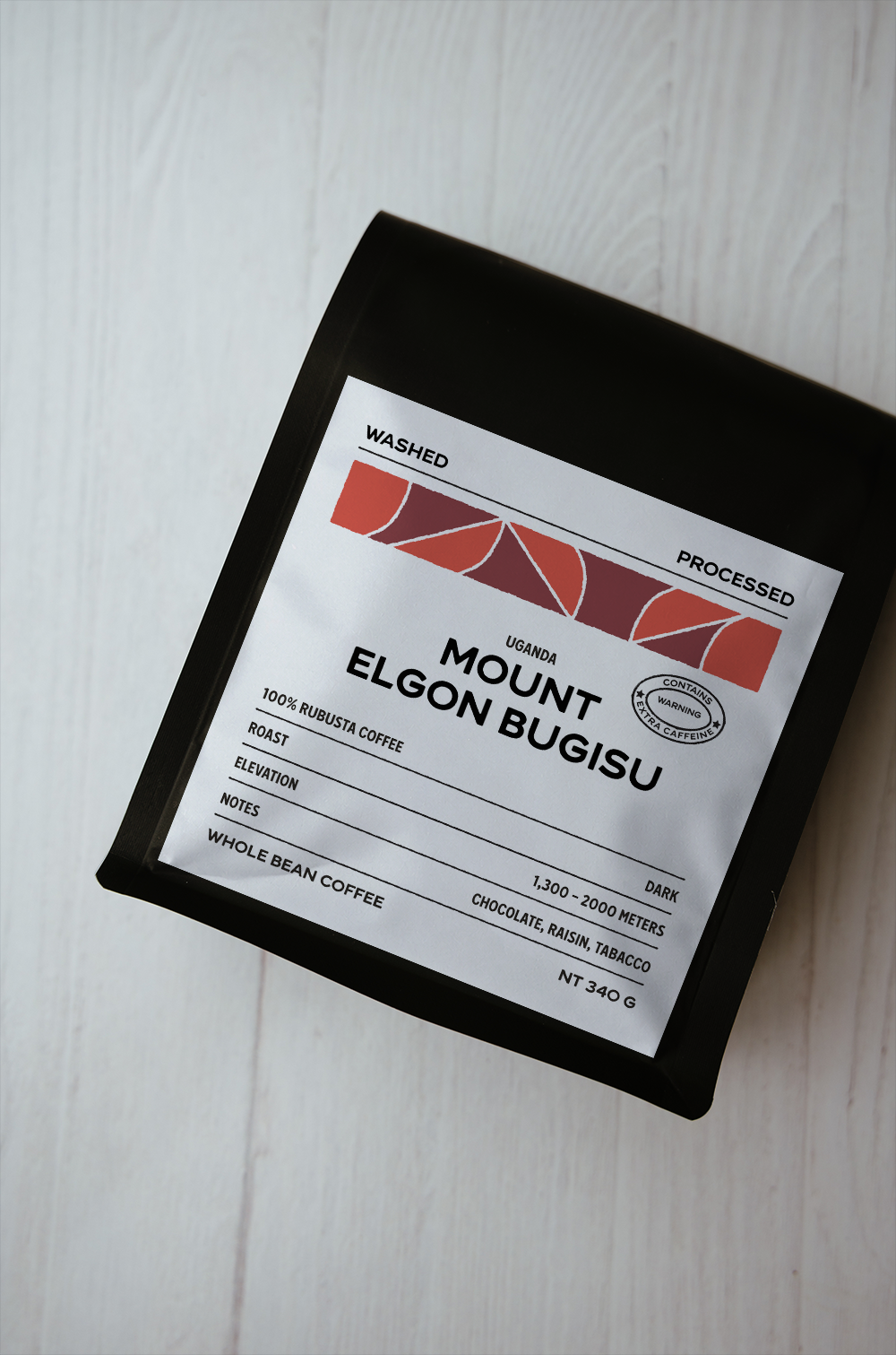 Uganda Mount Elgon Bugisu, Robusta