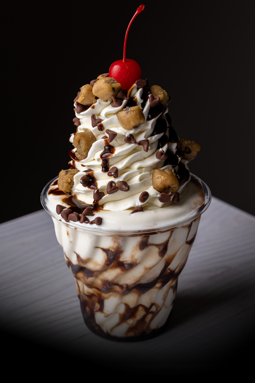 CHOCOLATE CHIP SUNDAE