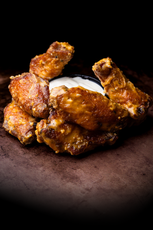 GARLIC PARM WINGS
