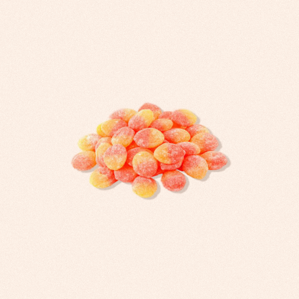 Gummy Sweet Peaches