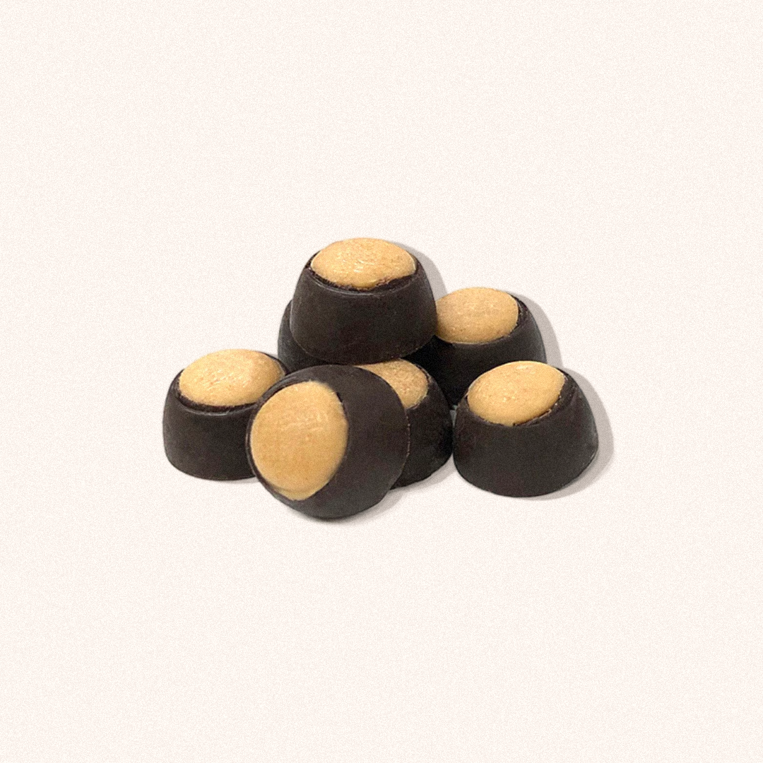 Mini Dark Chocolate Flavored Peanut Butter Buckeyes