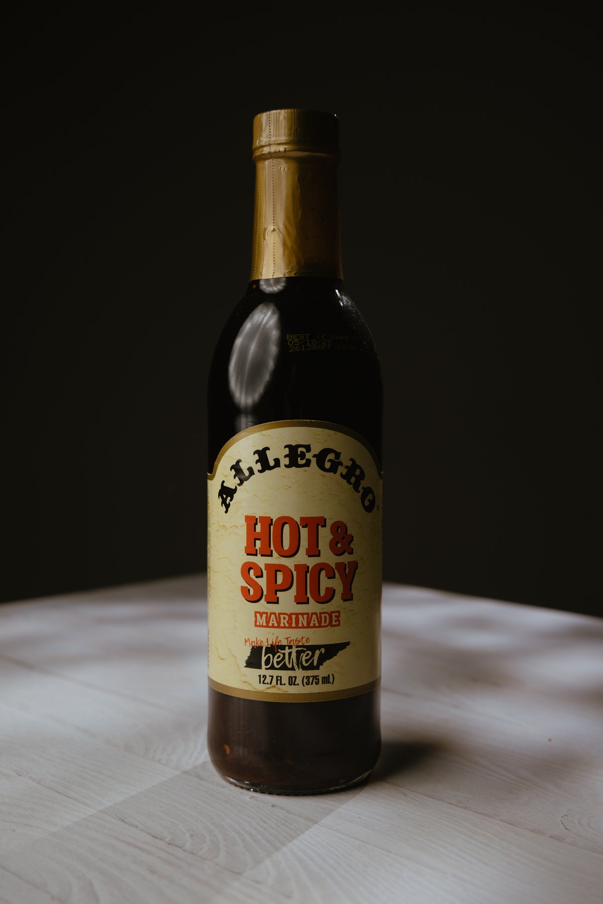 Allegro Hot & Spicy Marinade, 12.7 fl oz