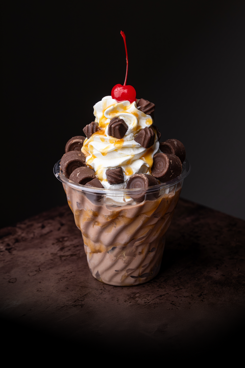 ROLL OVER CARAMEL SUNDAE