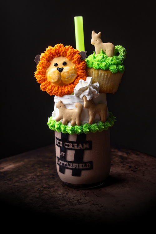 Sundae at the Zoo Top Down