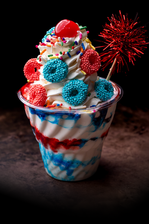 Watermelon Blue Goo Sundae